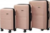Комплект чемоданов Pride РР-204 (3шт, кремовый)