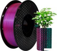 Пластик Kingroon PLA Tri Color Silk 1.75мм NSC020 (1кг, Red/Green/Blue)