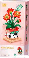 Конструктор LOZ Красный цветок в горшке 1285_MK