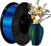 Пластик Kingroon PLA Tri Color Silk 1.75мм NSC021 (1кг, Yellow/Blue/Green)