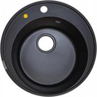 Кухонная мойка Ecoshtein Kreis 500 (черный)