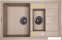 Кухонная мойка Ecoshtein Rechteck 781.5 (песочный)