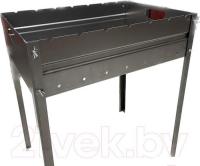 Мангалы, грили, барбекю НПО Кедр 520х370х600мм МСБ-520РЖБ