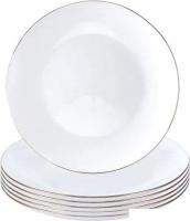 Набор обеденных тарелок Royal Garden Round Classic Gold C RG-C0033-6 (6шт)