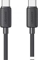 Кабель Usams US-SJ691 USB Type-C - USB Type-C (1 м, черный)