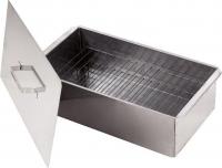 Мангалы, грили, барбекю НПО Кедр С поддоном 50x27x17.5 К2-0.8БНП (0.8мм, нержавеющая сталь)