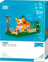 Конструктор LOZ Корги в домике 1256_MK