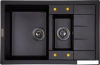 Кухонная мойка Ecoshtein Rechteck 781.5 (антрацит)