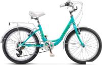 Детский велосипед Stels Pilot-225 V 20 (мятный, разобранный, в коробке)