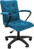 Офисное кресло CHAIRMAN 030 (ткань, T-75 бирюзовый/пластик)