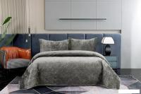 Набор текстиля для спальни Sofi De MarkO Деварта 240x260 Пок-Дв-240x260ст (стоун)