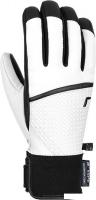 Горнолыжные перчатки Reusch Mara R-TEX XT 6231209-1031 (р-р 8, White/Pied De Poule)
