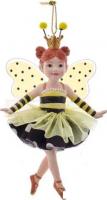 Елочная игрушка Kurt S. Adler Девочка-шмель E0390