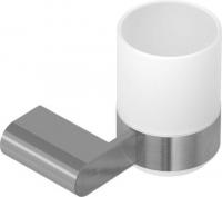 Стакан для зубной щетки и пасты Cezares STYLUS-TUMS-IN (сатин)