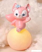 Настольная лампа ILikeGift Cute Little Fox 137P-JM8268-02 (синий)