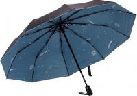 Зонт Rain Berry 734-23335.1 (черный/голубой)