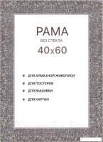 Фоторамка Декарт 40x60 8Л3825 (серебристый)
