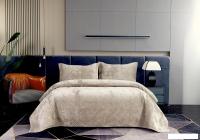 Набор текстиля для спальни Sofi De MarkO Деварта 160x220 Пок-Дв-160x220кп (капучино)