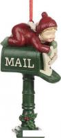 Елочная игрушка Goodwill Xmas 2024 Почтовый ящик D 43271_1 (зеленый)