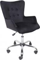 Офисное кресло AksHome Bella (Black/Seven 035/велюр/черный)
