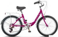 Детский велосипед Stels Pilot-225 V 20 (розовый, разобранный, в коробке)