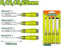 Набор стамесок Dyllu DTWC2204