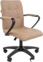 Офисное кресло CHAIRMAN 030 (экопремиум, бежевый/пластик/ролик PU)