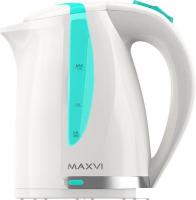 Электрический чайник Maxvi KE1701P (белый/зеленый)