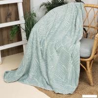 Плед Casa Conforte Stella Tropic 200x220 6154956 (зеленый)