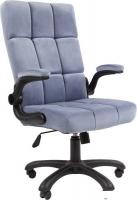 Офисное кресло CHAIRMAN Home 444 (велюр, Т-71 голубой)