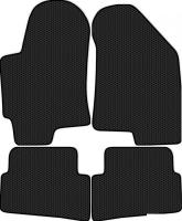 Автоковрики Alicosta 2273_1 для Hyundai Coupe II Купе/GK 2002-2006 (EVA соты, черный)