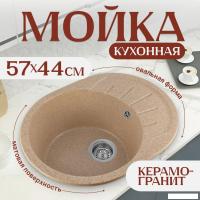 Кухонная мойка Saniteco Pura (песок)