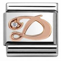 Звено для браслета NominatioN Буква D 430310/04