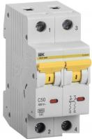 Выключатель автоматический IEK ВА47-60M 2P C 50А 6кА MVA31-2-050-C
