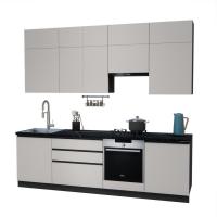 Готовая кухня ВерсоМебель Эко Премиум 2.6 (кашемир/ст. тунис)