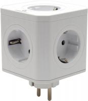 Сетевой фильтр Cablexpert CUBE-5-16-W