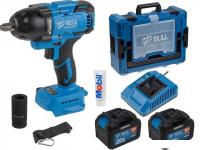 Гайковерт Bull SC 1807 1329724 (с 2-мя АКБ, кейс)