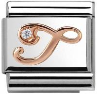 Звено для браслета NominatioN Буква T 430310/20