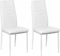 Стул Mio Tesoro Джия DC-060KD (2 шт, белый/белый)