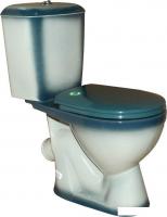 Унитаз напольный Rosa Лира зеленый
