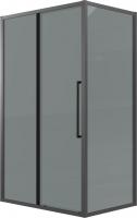 Душевой уголок Grossman Cosmo 100x80x195 120.K33.02.1080.21.10 (черный матовый/тонированно стекло)