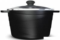 Кастрюля НМП Каменная Черный гранит 186630