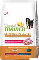 Сухой корм для собак Trainer Natural Sensitive No Gluten Medium&Maxi Adult с кроликом 3 кг