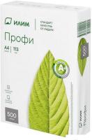 Офисная бумага ИЛИМ Профи А4 80г/м2 500 л ИП80A4