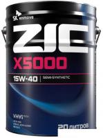 Моторное масло ZIC X5000 15W-40 20л