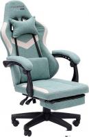 Игровое (геймерское) кресло CHAIRMAN CH26 (ткань, зеленый/бежевый)