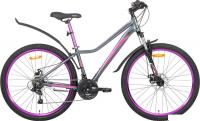 Велосипед Nialanti Pandora MD 27.5 р.15 2025 (разобранный, черный/фиолетовый)