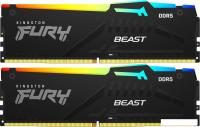 Оперативная память Kingston FURY Beast RGB 2x16ГБ DDR5 6000 МГц KF560C36BBE2AK2-32