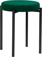 Табурет Woodville Кудо (Velutto 33/черный)