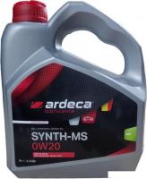Моторное масло Ardeca Synth-MS 0W-20 4л